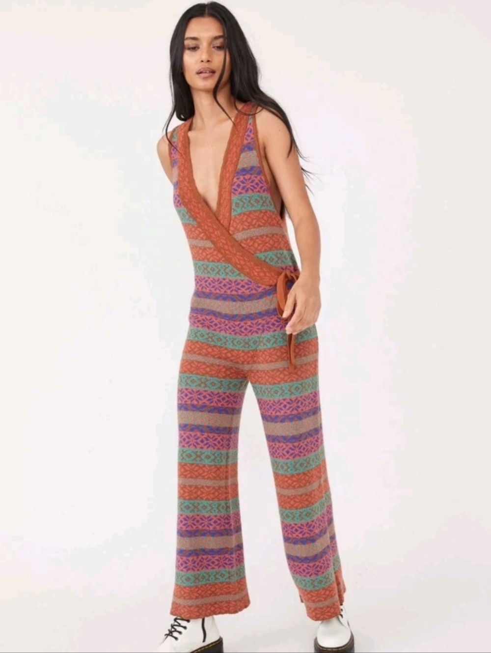 Free People Snowfall Kind Of Love Wrap One-Piece